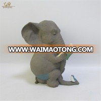 Z12654A Modern Ornaments Home Decoration Pieces Accessories Animal Elephant Statues For Sale