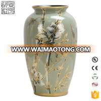 Custom size wholesale Chinese vases antique hand painted porcelain decoration ceramic vase flower for home decor